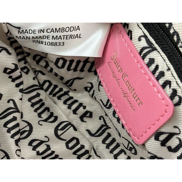 Juicy Couture Bag Pink Lemonade Effortless Crossbody NWT - Picture 8 of 13